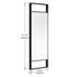 Dowell 15-3/4" Rectangular Wall Mirror for Bath/Living Room/Hallway, Aluminum Frame