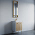 Dowell 15-3/4" Rectangular Wall Mirror for Bath/Living Room/Hallway, Aluminum Frame