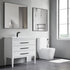 Dowell Rectangular Wall Mirror for Bath/Living Room/Hallway - Aluminum Frame - 5004 Series