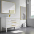 Dowell Rectangular Wall Mirror for Bath/Living Room/Hallway - Aluminum Frame - 5004 Series