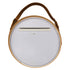 Dowell 24" Round Wall Mirror with Belt - Bathroom/Living Room/Hallway, Metal Frame - 5006 024 Series