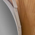 Dowell 24" Round Wall Mirror with Belt - Bathroom/Living Room/Hallway, Metal Frame - 5006 024 Series