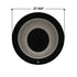 Dowell 28" Round LED Tunnel Wall Mirror - Touch Switch Light, Black Metal Frame - 5006 027 10ML