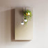 Dowell Wall-Mounted Bathroom Mirror Medicine Cabinet - Three Adjustable Glass Shelves, Aluminum - 5007 Series