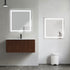 Dowell LED Wall Mirror with Inlaid Light - Touch On/Off, Adjustable Brightness, Anti-Fog - Bathroom, Living Room, Bedroom, Hallway - 5008 Series