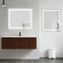 Dowell LED Wall Mirror with Inlaid Light - Touch On/Off, Adjustable Brightness, Anti-Fog - Bathroom, Living Room, Bedroom, Hallway - 5008 Series
