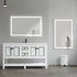 Dowell LED Wall Mirror with Inlaid Light - Touch On/Off, Adjustable Brightness, Anti-Fog - Bathroom, Living Room, Bedroom, Hallway - 5008 Series