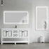 Dowell LED Wall Mirror with Inlaid Light - Touch On/Off, Adjustable Brightness, Anti-Fog - Bathroom, Living Room, Bedroom, Hallway - 5008 Series