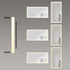 Dowell LED Wall Mirror with Inlaid Light - Touch On/Off, Adjustable Brightness, Anti-Fog - Bathroom, Living Room, Bedroom, Hallway - 5008 Series