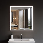 Dowell Framelit LED Bathroom Mirror- 5011 Series, Wall-Mounted Vanity Mirror, Modern Sleek Frameless Design, Energy-Efficient LED Lighting