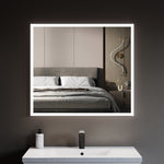 Dowell Framelit LED Bathroom Mirror- 5011 Series, Wall-Mounted Vanity Mirror, Modern Sleek Frameless Design, Energy-Efficient LED Lighting