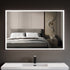 Dowell Framelit LED Bathroom Mirror- 5011 Series, Wall-Mounted Vanity Mirror, Modern Sleek Frameless Design, Energy-Efficient LED Lighting