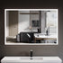 Dowell Framelit LED Bathroom Mirror- 5011 Series, Wall-Mounted Vanity Mirror, Modern Sleek Frameless Design, Energy-Efficient LED Lighting