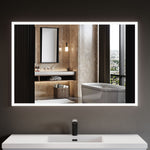 Dowell Framelit LED Bathroom Mirror- 5011 Series, Wall-Mounted Vanity Mirror, Modern Sleek Frameless Design, Energy-Efficient LED Lighting