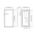 Dowell Framelit LED Bathroom Mirror- 5011 Series, Wall-Mounted Vanity Mirror, Modern Sleek Frameless Design, Energy-Efficient LED Lighting