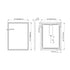 Dowell Framelit LED Bathroom Mirror- 5011 Series, Wall-Mounted Vanity Mirror, Modern Sleek Frameless Design, Energy-Efficient LED Lighting