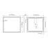 Dowell Framelit LED Bathroom Mirror- 5011 Series, Wall-Mounted Vanity Mirror, Modern Sleek Frameless Design, Energy-Efficient LED Lighting