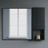 Dowell 12" Wall-Mounted Bathroom Cabinet, Soft-Close Door, Three Shelves