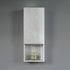 Dowell 12" Wall-Mounted Bathroom Cabinet, Soft-Close Door, Three Shelves
