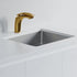 Dowell 19" Bathroom Undermount Sink - 4-3/8" Deep Bowl, Stainless Steel 18 Gauge - 6001 1915 Series