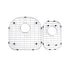 Dowell 31-1/2" Kitchen Undermount Double Bowl Sink - One 17-3/4 " Bowl, 9" Deep, One 10-3/8" Bowl, 7" Deep, Stainless Steel 18/16 Gauge - 6001 Series
