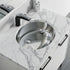 Dowell 19" Oval Undermount Single Bowl 18-Gauge Stainless Steel Kitchen Bar / Bathroom Sink - 5- 3/4" Deep Bowl, Double Layered Body With Overflow, 6001 Series