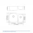 Dowell 31-1/2" Kitchen Undermount Double Bowl Sink - One 17-3/4 " Bowl, 9" Deep, One 10-3/8" Bowl, 7" Deep, Stainless Steel 18/16 Gauge - 6001 Series