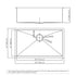 Dowell 30" L x 18" W Handcrafted Undermount Kitchen Sink 18 Gauge Stainless Steel 9" Depth Single Bowl With Grid Strainer