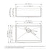 Dowell 30" L x 20" W Handcrafted Apron-Front Farmhouse Undermount Kitchen Sink 18 Gauge Stainless Steel 10" Depth Single Bowl With Grid Strainer