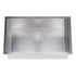 Dowell 30" L x 18" W Handcrafted Undermount Kitchen Sink 18 Gauge Stainless Steel 10" Depth Single Bowl With Grid Strainer
