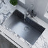 Dowell 30" L x 18" W Handcrafted Undermount Kitchen Sink 18 Gauge Stainless Steel 10" Depth Single Bowl With Grid Strainer
