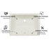 Dowell 20-5/8" Bathroom Undermount Ceramic Sink - 8-1/16" Deep Bowl - 6003 2115 Series
