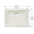 Dowell 20-5/8" Bathroom Undermount Ceramic Sink - 8-1/16" Deep Bowl - 6003 2115 Series