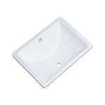 Dowell 20-5/8" Bathroom Undermount Ceramic Sink - 8-1/16" Deep Bowl - 6003 2115 Series