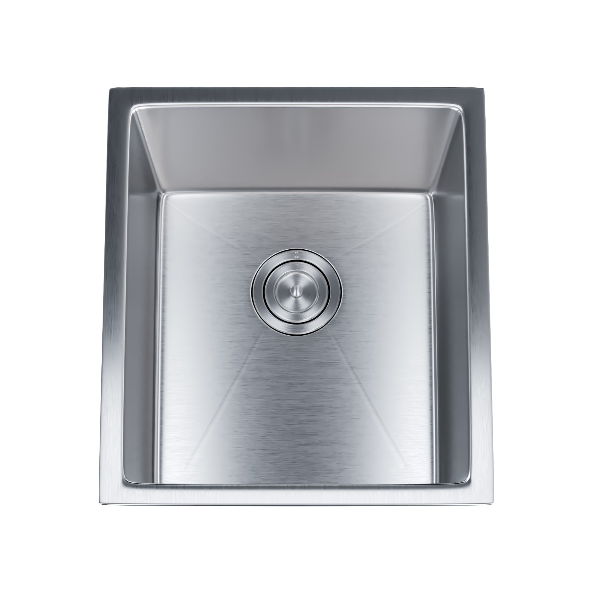 Dowell 16" Kitchen Undermount Sink - Stainless Steel 18 Gauge, 9" Deep - 6005 1618 Series