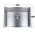 Dowell 23" Kitchen Undermount Sink - 9" Deep Bowl, Small Radius Corners, Stainless Steel 18 Gauge - 6005 Series