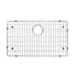 Dowell 29-3/4" L x 20-3/4" W Handcrafted Apron-Front Farmhouse Undermount Kitchen Sink 16 Gauge Stainless Steel 10" Depth Single Bowl With Grid Strainer