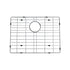 Dowell 20" L x 15" W Handcrafted Undermount Kitchen Sink 16 Gauge Stainless Steel 10" Depth Single Bowl With Grid Strainer