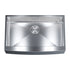 Dowell 32-7/8" L x 20-3/4" W Handcrafted Apron-Front Farmhouse Undermount Kitchen Sink 16 Gauge Stainless Steel 10" Depth Single Bowl With Grid Strainer