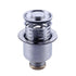 Dowell 4-1/2" dia. Kitchen Sink Drain Assembly with Strainer Basket and Stopper - Stainless Steel - 6011 Series