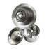 Dowell 4-1/2" dia. Kitchen Sink Drain Assembly with Strainer Basket and Stopper - Stainless Steel - 6011 Series