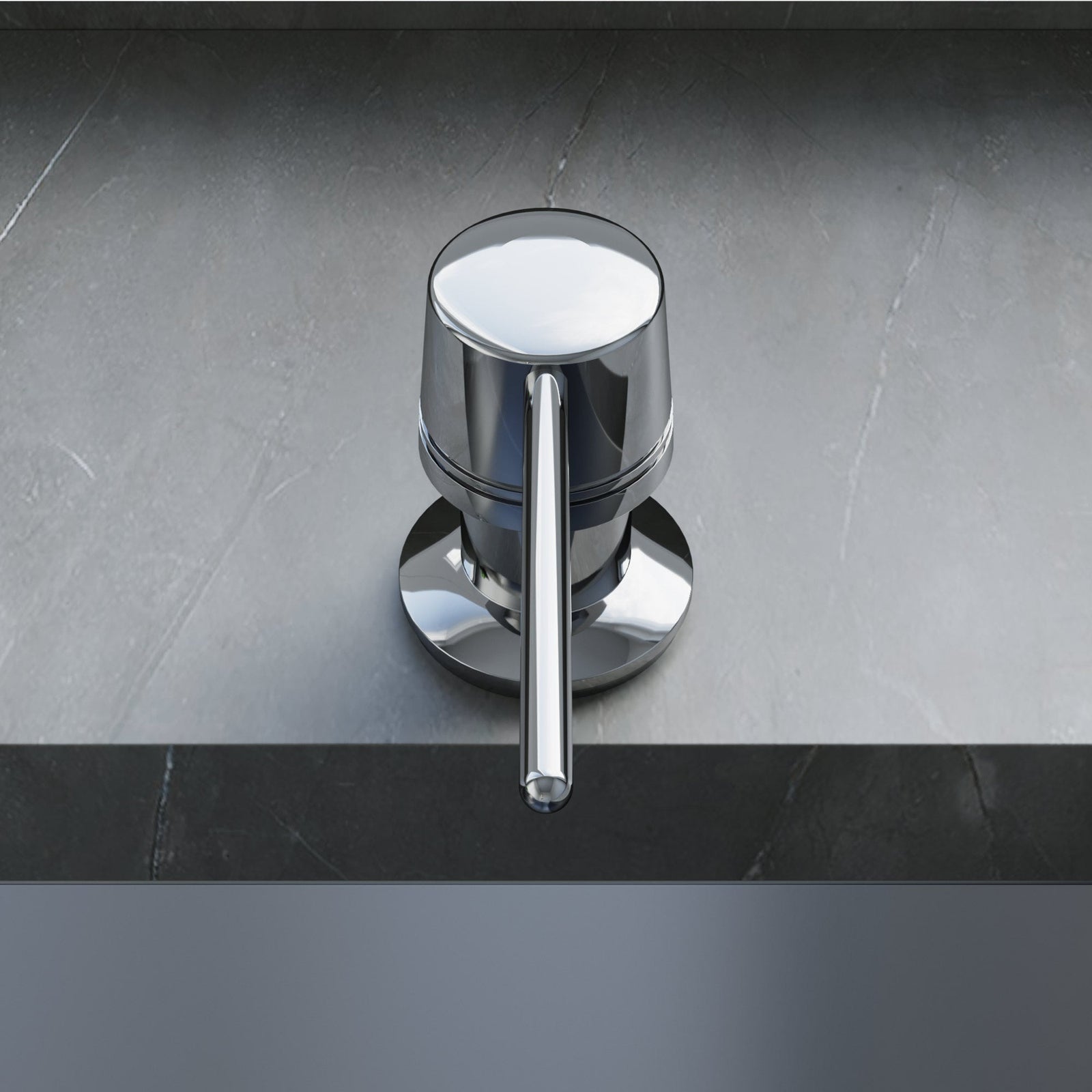 Dowell Kitchen Soap and Lotion Dispenser in Stainless Steel