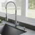 Dowell Kitchen Soap and Lotion Dispenser in Stainless Steel