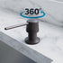 Dowell Kitchen Soap and Lotion Dispenser in Stainless Steel