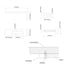 Dowell Undermount Bathroom Sink Clips - 4 Clips/Screws/Anchors - 6011 10 Series