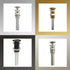 Dowell Pop Up Drain Stopper With/Without Overflow for Bathroom Vanity/Vessel Sink - 6011 07/08 Series