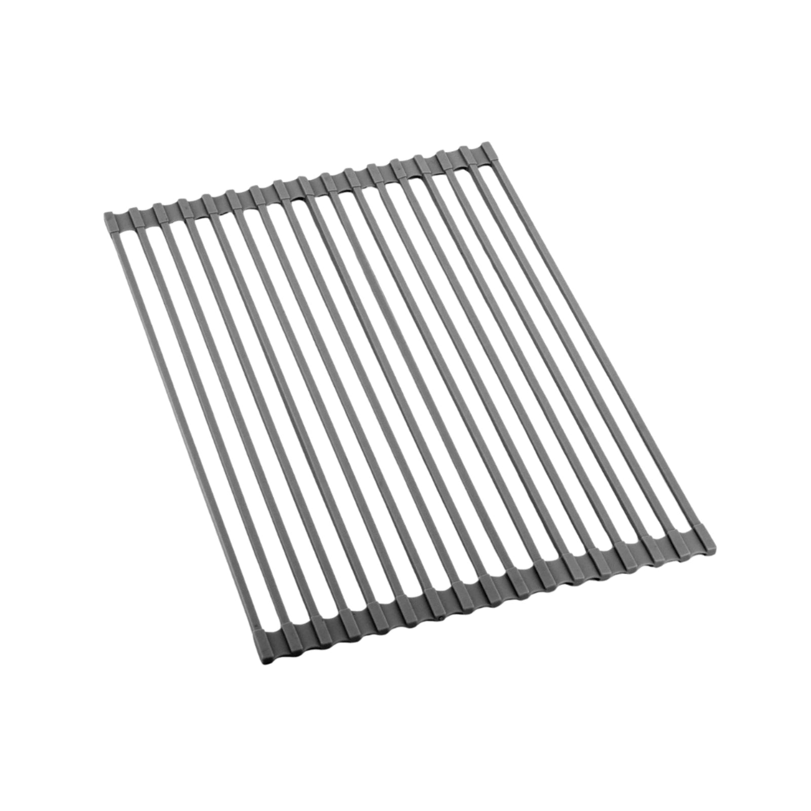 Dowell Over the Sink Roll-Up Dish Drying Rack, High-Quality, Foldable Tube Design, Space Saving Sink Organizer, Sturdy, Easy to Clean, Stylish Look