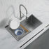 Dowell Over the Sink Roll-Up Dish Drying Rack, High-Quality, Foldable Tube Design, Space Saving Sink Organizer, Sturdy, Easy to Clean, Stylish Look