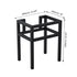 Dowell 24" Bathroom Basin Stand Black Pedestal - 7003 Series