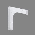 Dowell Universal ADA Vanity Bracket Heavy-Duty Commercial Bracket Floating Medical Support Bracket with/without Arm Metal Brackets Suitable for Restroom Vanities, Shelving Units & Work Desks - 7008 Series